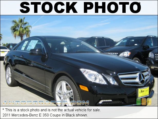Stock photo for this 2011 Mercedes-Benz E 350 Coupe 3.5 Liter DOHC 24-Valve VVT V6 7 Speed Automatic