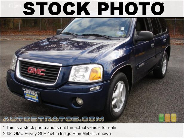 Stock photo for this 2004 GMC Envoy 4x4 4.2 Liter DOHC 24-Valve Inline 6 Cylinder 4 Speed Automatic