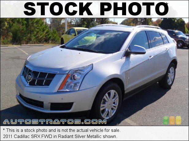 Stock photo for this 2011 Cadillac SRX FWD 3.0 Liter DI DOHC 24-Valve VVT V6 6 Speed DSC Automatic