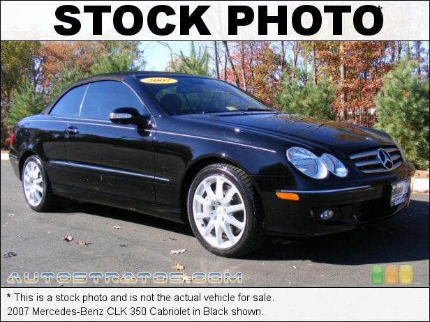 Stock photo for this 2007 Mercedes-Benz CLK 350 Cabriolet 3.5 Liter DOHC 24-Valve V6 7 Speed Automatic