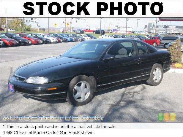Stock photo for this 1998 Chevrolet Monte Carlo LS 3.1 Liter OHV 12 Valve V6 4 Speed Automatic