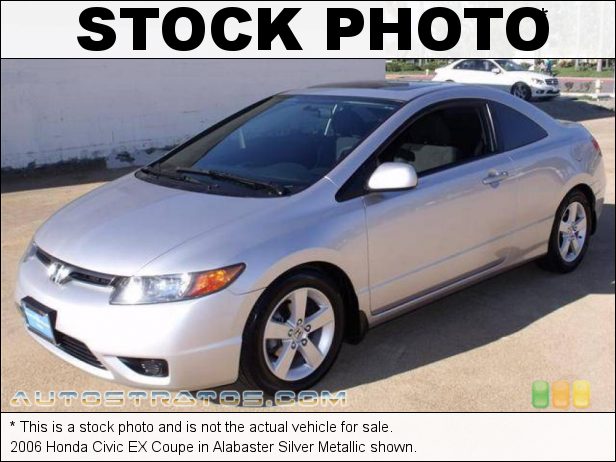 Stock photo for this 2006 Honda Civic EX Coupe 1.8L SOHC 16V VTEC 4 Cylinder 5 Speed Automatic