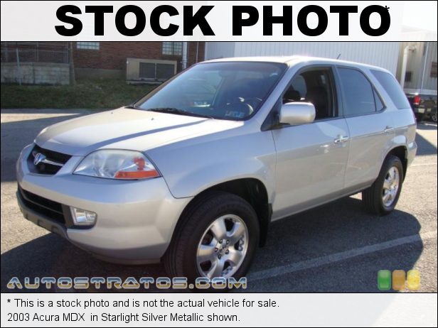 Stock photo for this 2003 Acura MDX  3.5 Liter SOHC 24-Valve V6 5 Speed Automatic