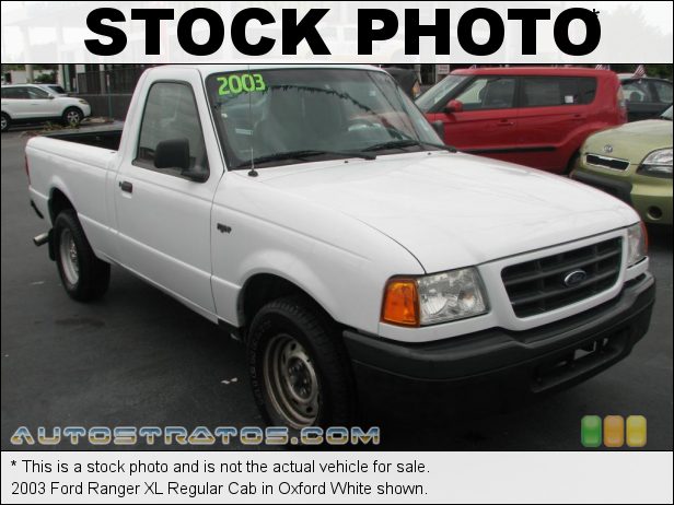 Stock photo for this 2003 Ford Ranger XL Regular Cab 2.3 Liter DOHC 16-Valve Duratec 4 Cylinder 5 Speed Automatic