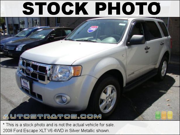 Stock photo for this 2008 Ford Escape XLT V6 4WD 3.0 Liter DOHC 24-Valve Duratec V6 4 Speed Automatic