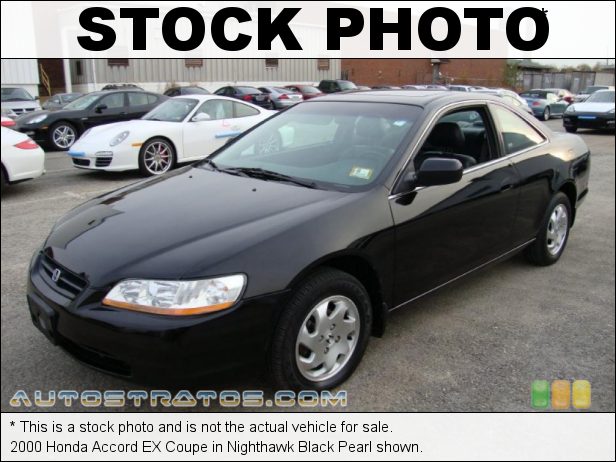 Stock photo for this 2000 Honda Accord EX Coupe 2.3L SOHC 16V VTEC 4 Cylinder 4 Speed Automatic