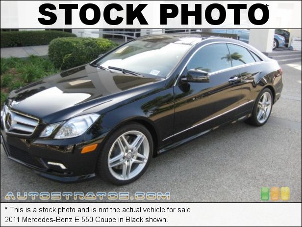 Stock photo for this 2011 Mercedes-Benz E 550 Coupe 5.5 Liter DOHC 32-Valve VVT V8 7 Speed Automatic