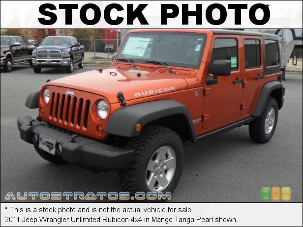 Stock photo for this 2011 Jeep Wrangler Unlimited Rubicon 4x4 3.8 Liter OHV 12-Valve V6 4 Speed Automatic Stock photo for this 2011 Jeep Wrangler Unlimited Rubicon 4x4 3.8 Liter OHV 12-Valve V6 4 Speed Automatic
