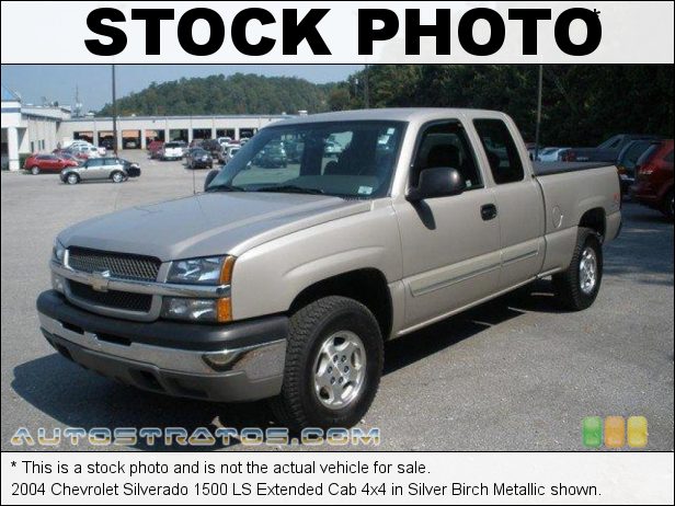 Stock photo for this 2004 Chevrolet Silverado 1500 LS Extended Cab 4x4 4.8 Liter OHV 16-Valve Vortec V8 4 Speed Automatic
