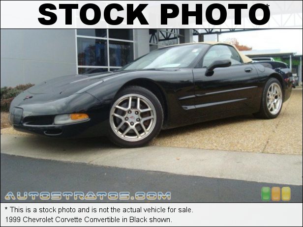 Stock photo for this 1999 Chevrolet Corvette Convertible 5.7 Liter OHV 16-Valve LS1 V8 4 Speed Automatic Stock photo for this 1999 Chevrolet Corvette Convertible 5.7 Liter OHV 16-Valve LS1 V8 4 Speed Automatic