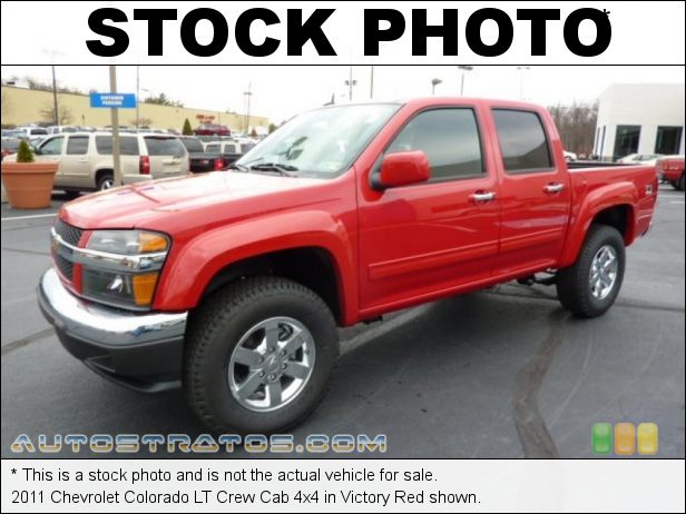 Stock photo for this 2011 Chevrolet Colorado LT Crew Cab 4x4 3.7 Liter DOHC 20-Valve 5 Cylinder 4 Speed Automatic
