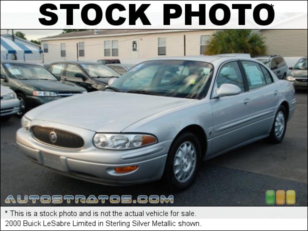 Stock photo for this 2000 Buick LeSabre Limited 3.8 Liter OHV 12-Valve V6 4 Speed Automatic Stock photo for this 2000 Buick LeSabre Limited 3.8 Liter OHV 12-Valve V6 4 Speed Automatic
