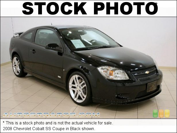 Stock photo for this 2008 Chevrolet Cobalt SS Coupe 2.0L Turbcharged DOHC 16V VVT 4 Cylinder 5 Speed Manual