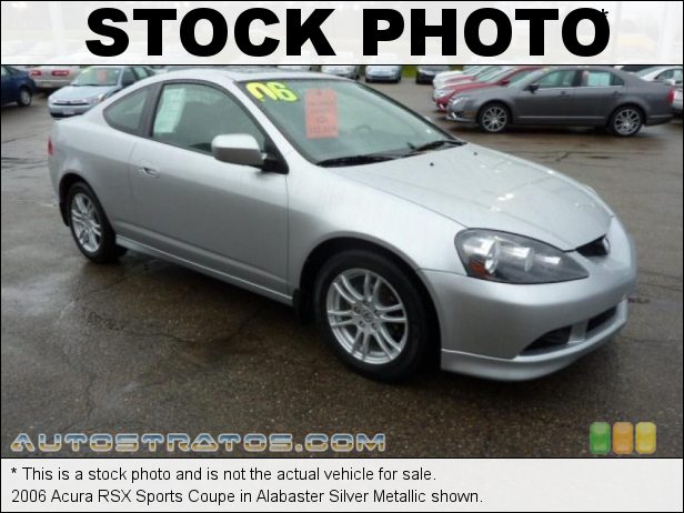 Stock photo for this 2006 Acura RSX Sports Coupe 2.0 Liter DOHC 16-Valve i-VTEC 4 Cylinder 5 Speed Manual