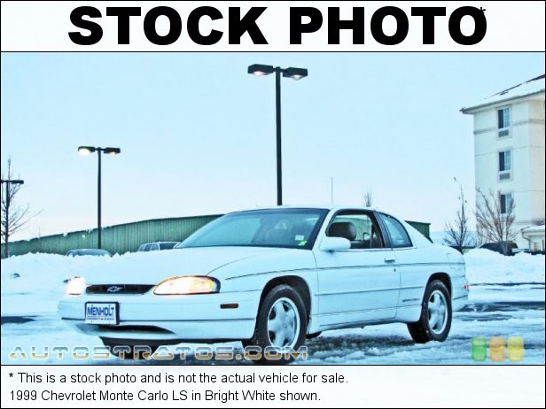 Stock photo for this 1999 Chevrolet Monte Carlo LS 3.1 Liter OHV 12-Valve V6 4 Speed Automatic Stock photo for this 1999 Chevrolet Monte Carlo LS 3.1 Liter OHV 12-Valve V6 4 Speed Automatic