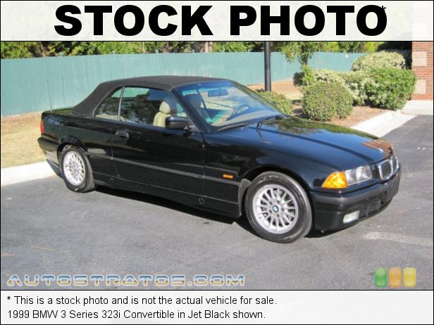 Stock photo for this 1998 BMW 3 Series 323i Convertible 2.5 Liter DOHC 24-Valve Inline 6 Cylinder 5 Speed Manual