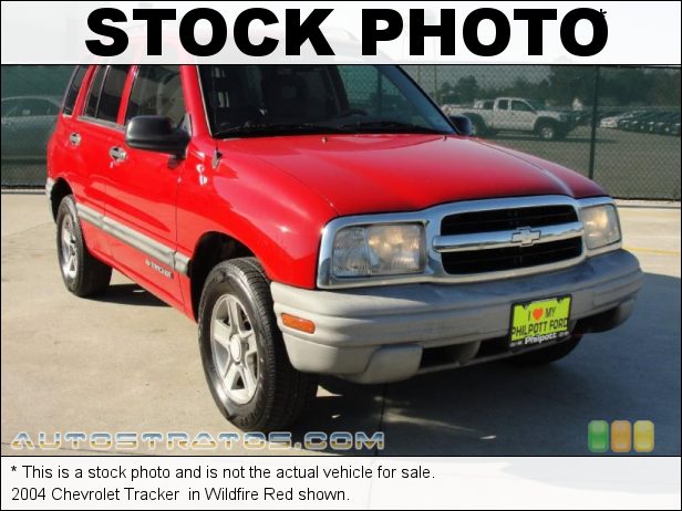 Stock photo for this 2004 Chevrolet Tracker  2.5 Liter DOHC 24-Valve V6 4 Speed Automatic