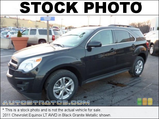 Stock photo for this 2011 Chevrolet Equinox LT AWD 2.4 Liter DI DOHC 16-Valve VVT Ecotec 4 Cylinder 6 Speed Automatic Stock photo for this 2011 Chevrolet Equinox LT AWD 2.4 Liter DI DOHC 16-Valve VVT Ecotec 4 Cylinder 6 Speed Automatic
