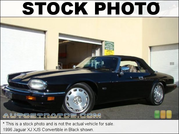 Stock photo for this 1996 Jaguar XJ XJS Convertible 4.0 Liter DOHC 24-Valve Inline 6 Cylinder 4 Speed Automatic