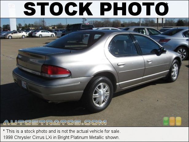 Stock photo for this 1998 Chrysler Cirrus LXi 2.5 Liter SOHC 24-Valve V6 4 Speed Automatic