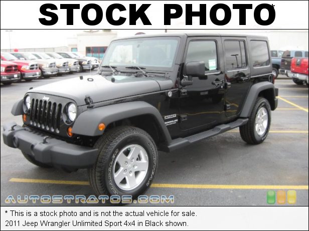 Stock photo for this 2011 Jeep Wrangler Unlimited Sport 4x4 3.8 Liter OHV 12-Valve V6 4 Speed Automatic