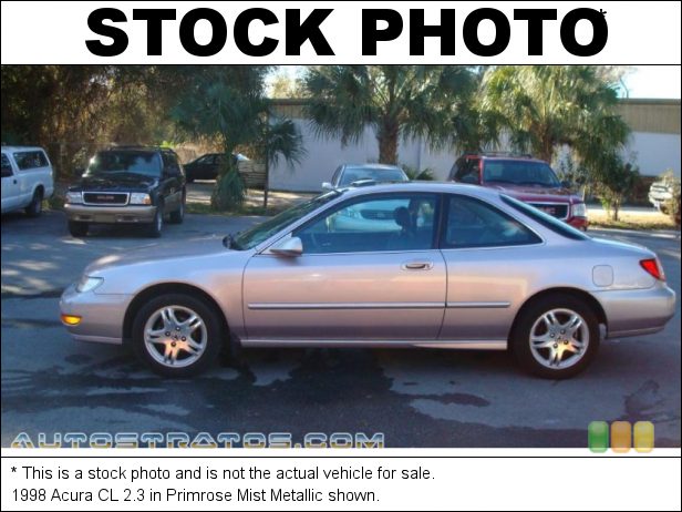 Stock photo for this 1998 Acura CL 2.3 2.3 Liter SOHC 16-Valve 4 Cylinder 4 Speed Automatic