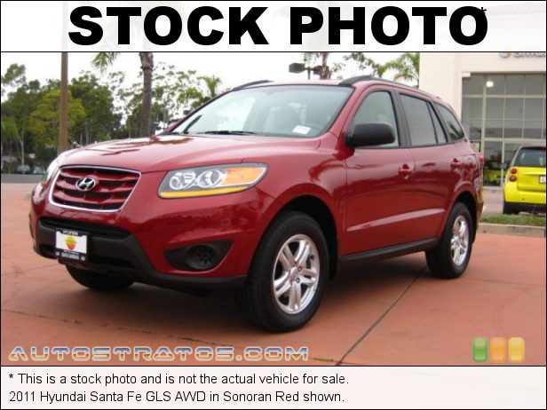 Stock photo for this 2011 Hyundai Santa Fe GLS AWD 3.5 Liter DOHC 24-Valve VVT V6 6 Speed Shiftronic Automatic Stock photo for this 2011 Hyundai Santa Fe GLS AWD 3.5 Liter DOHC 24-Valve VVT V6 6 Speed Shiftronic Automatic