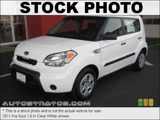 Stock photo for this 2011 Kia Soul 1.6 1.6 Liter DOHC 16-Valve CVVT 4 Cylinder 5 Speed Manual