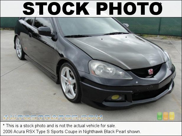Stock photo for this 2006 Acura RSX Type S Sports Coupe 2.0 Liter DOHC 16-Valve i-VTEC 4 Cylinder 6 Speed Manual