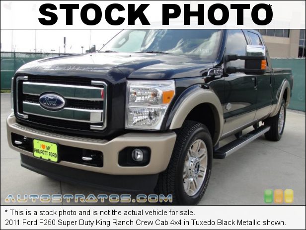 Stock photo for this 2011 Ford F250 Super Duty King Ranch Crew Cab 4x4 6.7 Liter OHV 32-Valve B20 Power Stroke Turbo-Diesel V8 6 Speed TorqShift Automatic