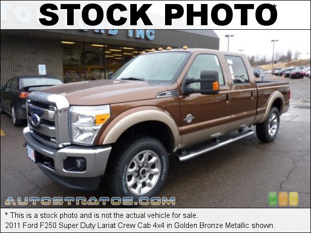 Stock photo for this 2011 Ford F250 Super Duty Lariat Crew Cab 4x4 6.7 Liter OHV 32-Valve B20 Power Stroke Turbo-Diesel V8 6 Speed TorqShift Automatic