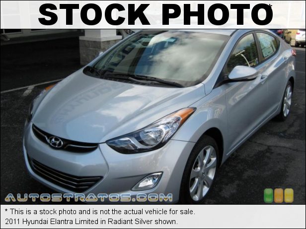 Stock photo for this 2011 Hyundai Elantra Limited 1.8 Liter DOHC 16-Valve D-CVVT 4 Cylinder 6 Speed Shiftronic Automatic