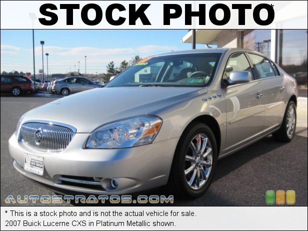 Stock photo for this 2007 Buick Lucerne CXS 4.6 Liter DOHC 32 Valve Northstar V8 4 Speed Automatic