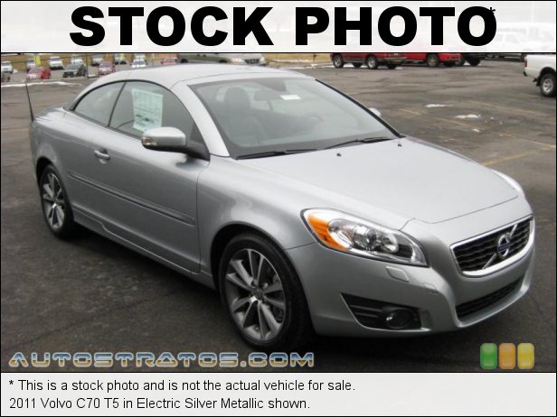 Stock photo for this 2011 Volvo C70 T5 2.5 Liter Turbocharged DOHC 20-Valve VVT 5 Cylinder 5 Speed Geartronic Automatic