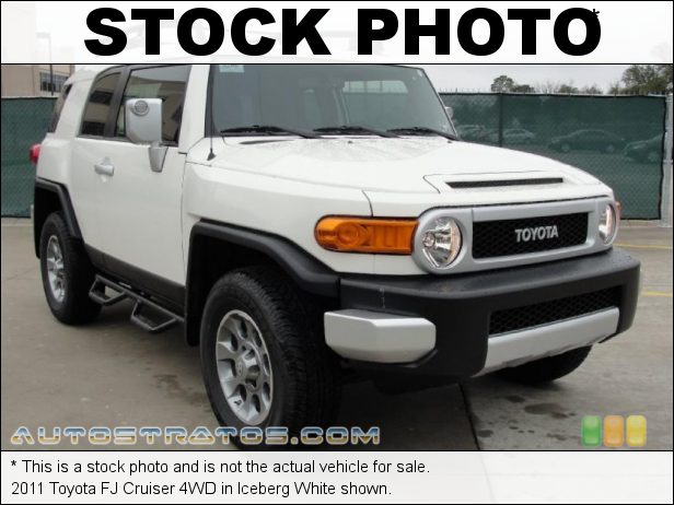 Stock photo for this 2011 Toyota FJ Cruiser 4WD 4.0 Liter DOHC 24-Valve Dual VVT-i V6 5 Speed ECT Automatic
