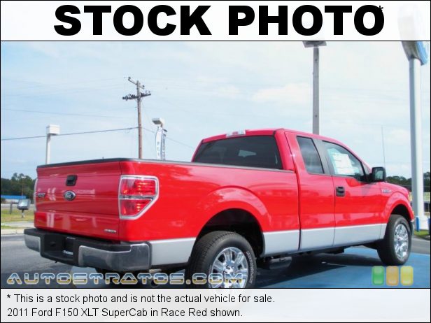 Stock photo for this 2011 Ford F150 XLT SuperCab 3.7 Liter Flex-Fuel DOHC 24-Valve Ti-VCT V6 6 Speed Automatic