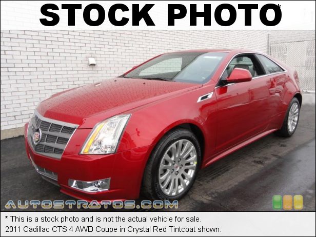 Stock photo for this 2011 Cadillac CTS 4 AWD Coupe 3.6 Liter DI DOHC 24-Valve VVT V6 6 Speed Automatic