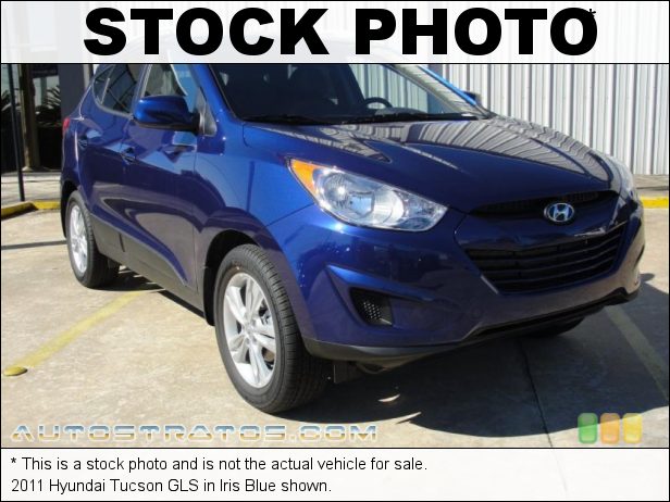 Stock photo for this 2011 Hyundai Tucson  2.4 Liter DOHC 16-Valve CVVT 4 Cylinder 6 Speed Shiftronic Automatic