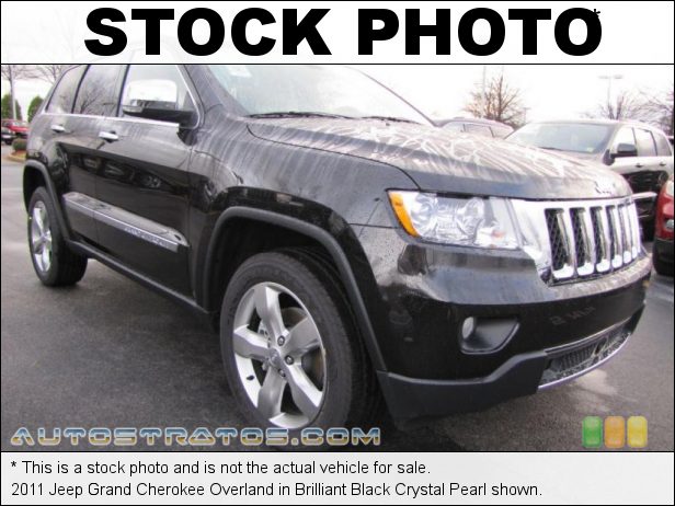 Stock photo for this 2011 Jeep Grand Cherokee Overland 5.7 Liter HEMI MDS OHV 16-Valve VVT V8 Multi Speed Automatic