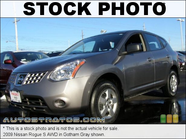 Stock photo for this 2009 Nissan Rogue AWD 2.5 Liter DOHC 16-Valve CVTCS 4 Cylinder Xtronic CVT Automatic