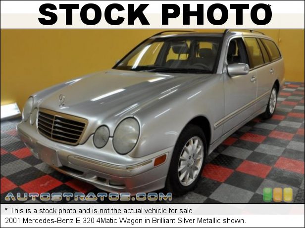 Stock photo for this 2001 Mercedes-Benz E 320 4Matic Wagon 3.2 Liter SOHC 18-Valve V6 5 Speed Automatic Stock photo for this 2001 Mercedes-Benz E 320 4Matic Wagon 3.2 Liter SOHC 18-Valve V6 5 Speed Automatic