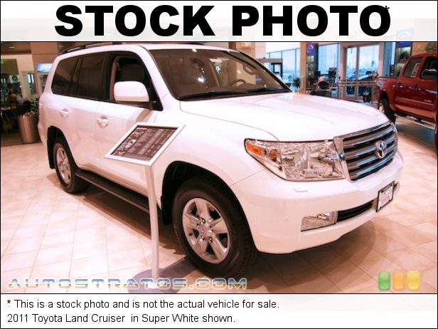 Stock photo for this 2011 Toyota Land Cruiser  5.7 Liter DOHC 32-Valve VVT-i V8 6 Speed ECT-i Automatic
