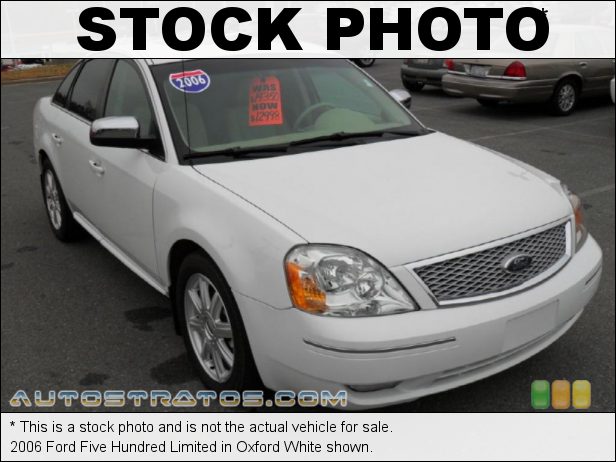 Stock photo for this 2006 Ford Five Hundred Limited 3.0L DOHC 24V Duratec V6 6 Speed Automatic