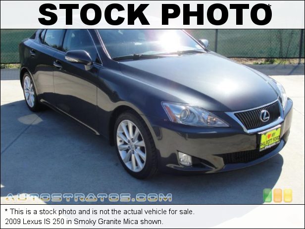 Stock photo for this 2009 Lexus IS 250 2.5 Liter DOHC 24-Valve VVT-i V6 6 Speed Paddle-Shift Automatic