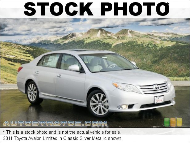 Stock photo for this 2011 Toyota Avalon Limited 3.5 Liter DOHC 24-Valve Dual VVT-i V6 6 Speed ECT-i Automatic