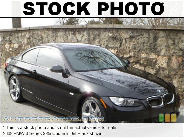 Stock photo for this 2009 BMW 3 Series 335i Coupe 3.0 Liter Twin-Turbocharged DOHC 24-Valve VVT Inline 6 Cylinder 6 Speed Manual