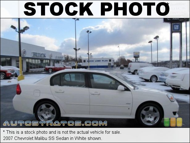 Stock photo for this 2007 Chevrolet Malibu SS Sedan 3.9 Liter OHV 12-Valve VVT V6 4 Speed Automatic