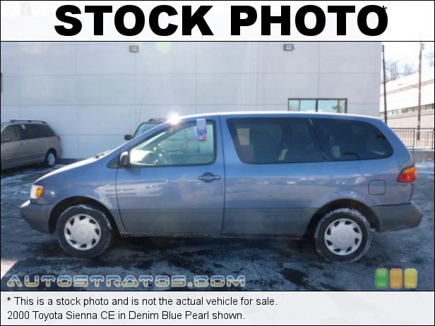Stock photo for this 2000 Toyota Sienna CE 3.0 Liter DOHC 32-Valve V6 4 Speed Automatic