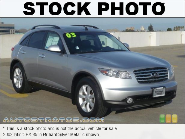 Stock photo for this 2003 Infiniti FX 35 3.5 Liter DOHC 24-Valve V6 5 Speed Automatic