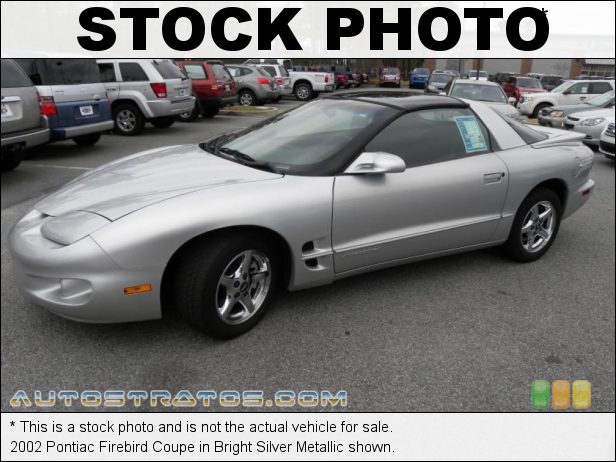 Stock photo for this 2002 Pontiac Firebird Coupe 3.8 Liter OHV 12-Valve V6 4 Speed Automatic